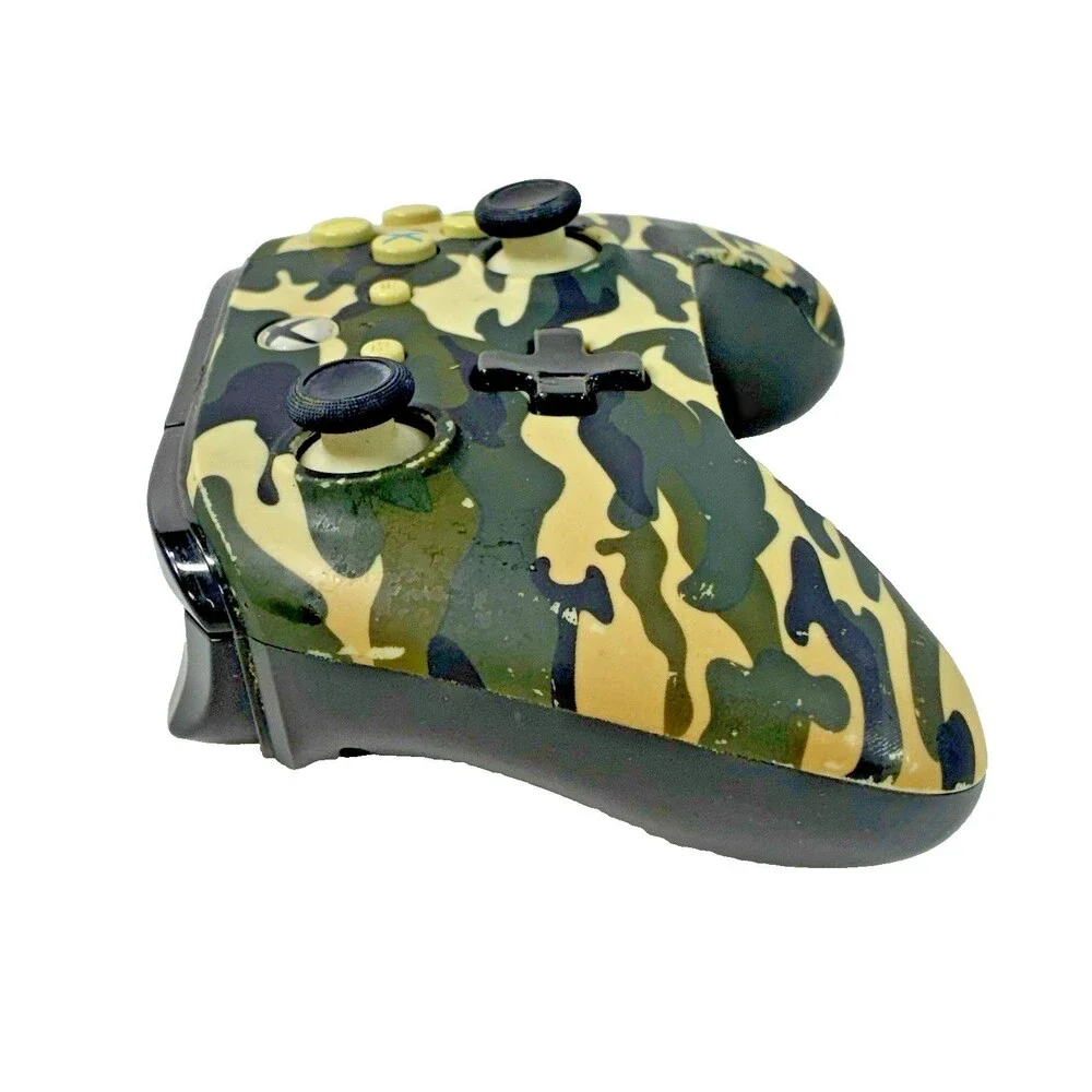 PowerA Camouflage Xbox One Wired Controller Model 1508487-03 Tested